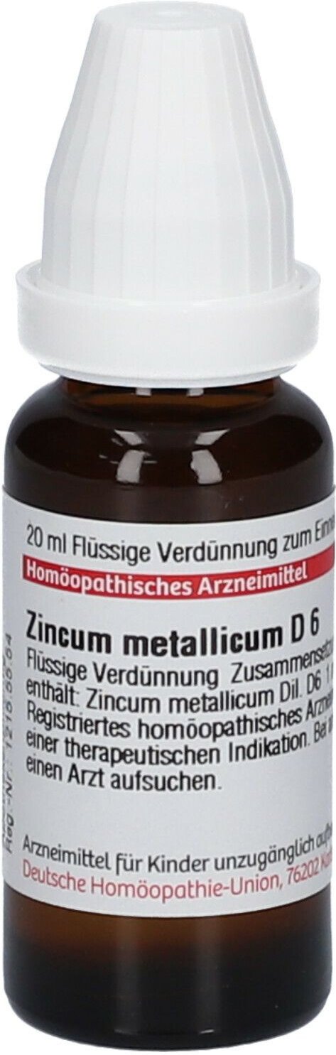 Thumbnail - Zincum Metallicum D 6 Dilution 20 ml