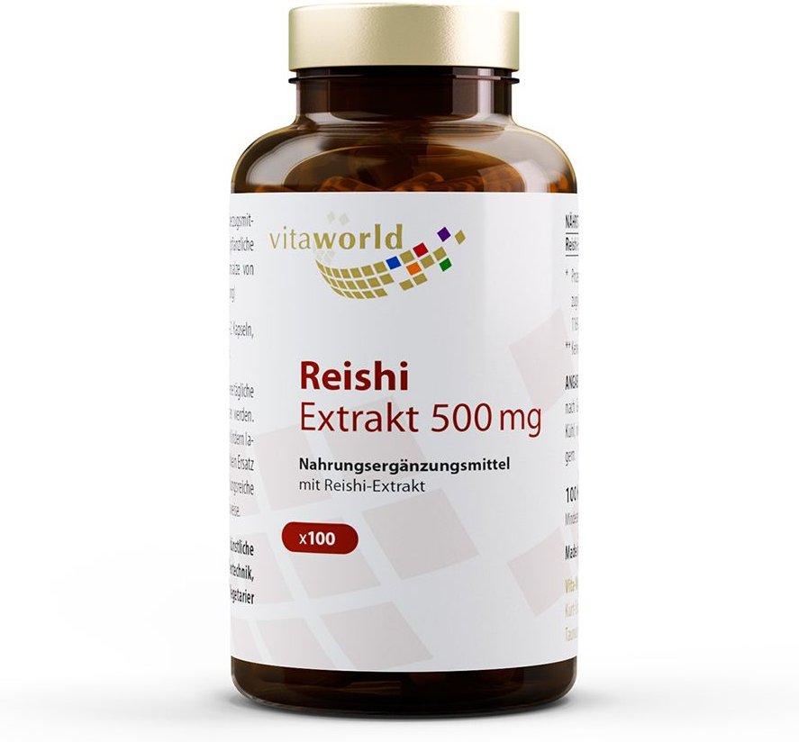 Reishi Extrakt 500 mg Kapseln