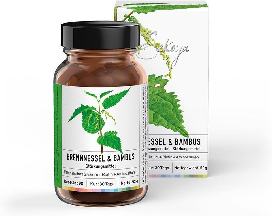 Sekoya Brennnessel & Bambus Gélules 2020 Fl 90 Stk St Gel