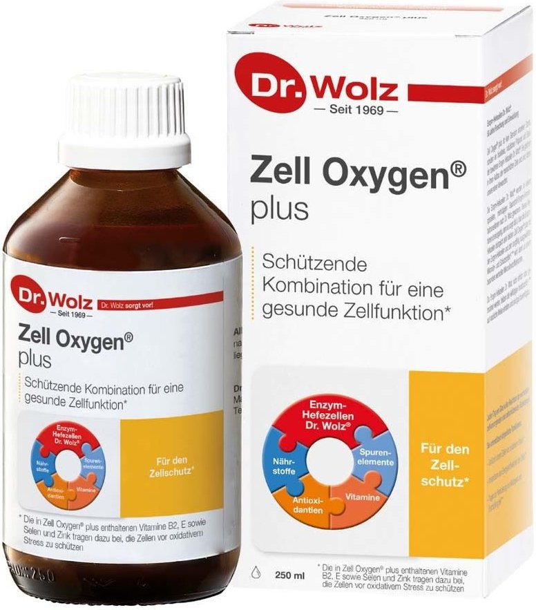 Zell Oxygen plus flüssig 250 ml Flüssigkeit