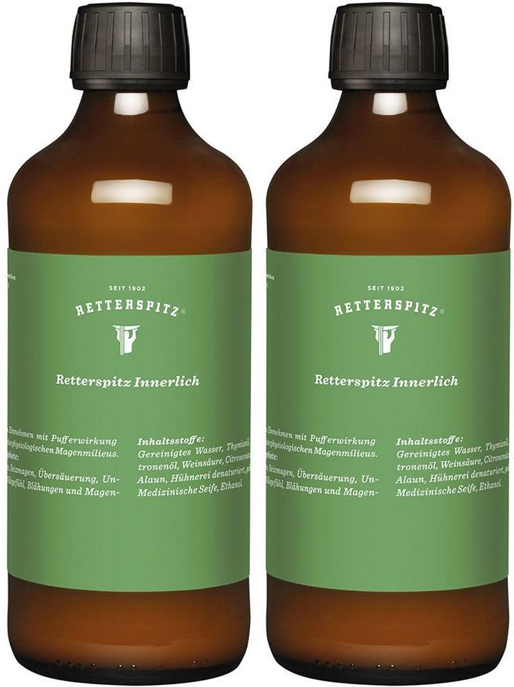 Retterspitz Wasser innerlich Doppelpack 2x1 l Flüssigkeit
