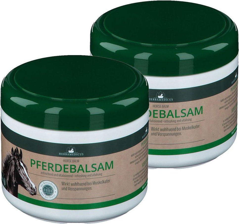 Pferdebalsam mit Kräuter-Extrakten 2x500 ml Balsam
