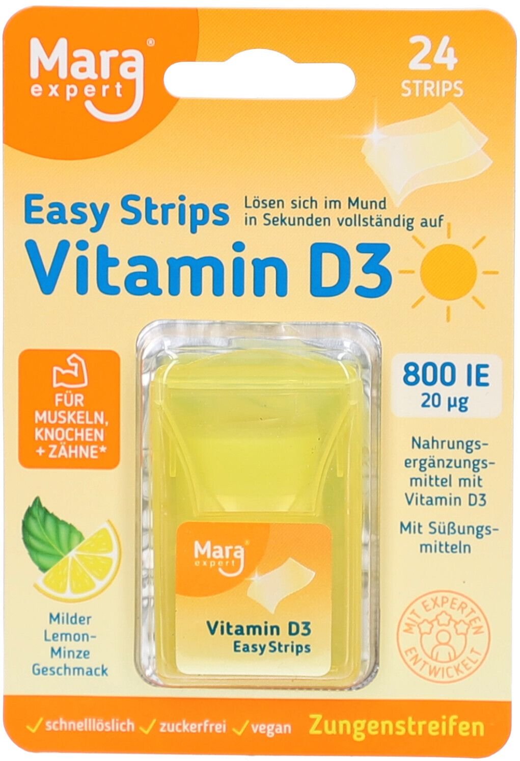 Vitamin D3 Streifen 24 St