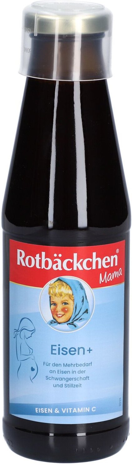 Rabenhorst Rotbäckchen Mama Eisen+ Saft 450 ml Retard-Saft