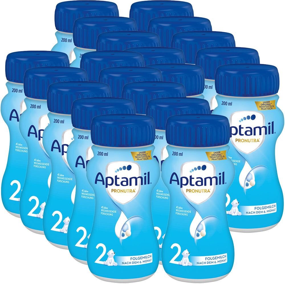 20x Aptamil 2 Folgemilch 20x200 ml Flüssigkeit