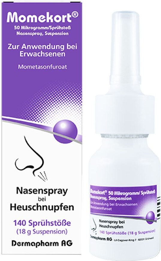 Momekort 50 µg / Sprühst. Nasenspray Suspension