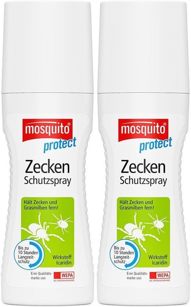Mosquito Zeckenschutz-Spray protect 2x 2x100 ml Spray