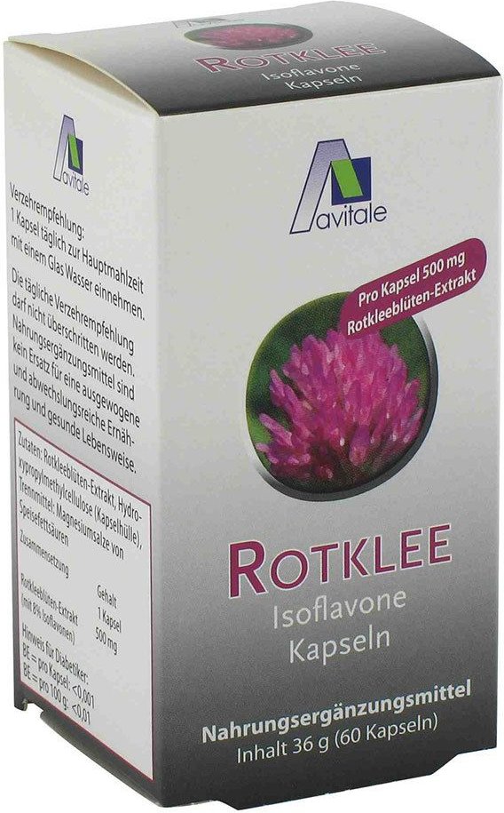 Rotklee Kapseln 500 mg 60 St