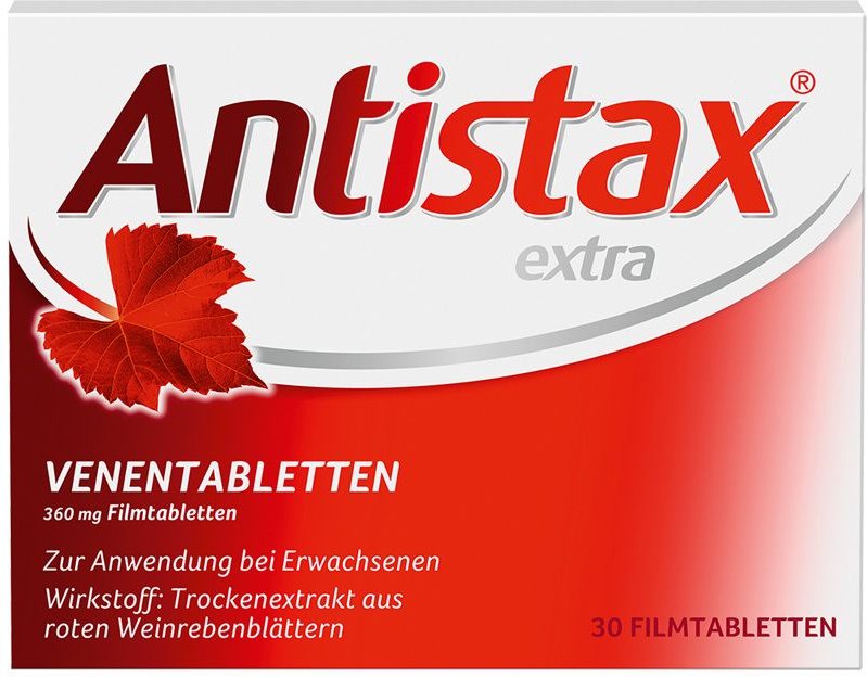 Thumbnail - Antistax extra Venentabletten 30 St Filmtabletten