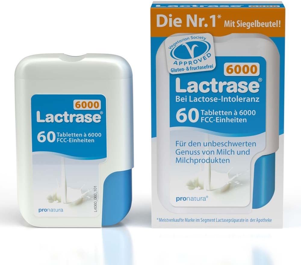 Lactrase 6.000 FCC Tabletten im Klickspender Doppelpack