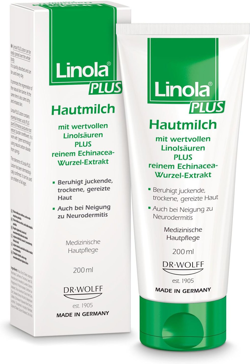Linola plus Hautmilch 200 ml Lotion