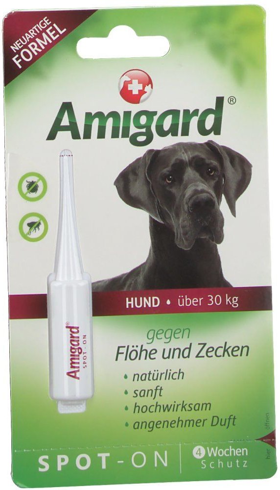 Amigard Spot-on Hund über 30 kg 1x6 ml Tropfen