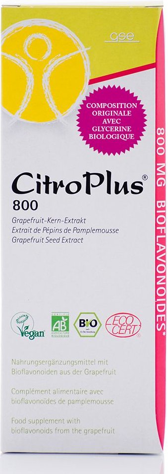 GSE CitroPlus 800 Bio Grapefruit Kern Extr.Liquid. 100 ml Liquidum