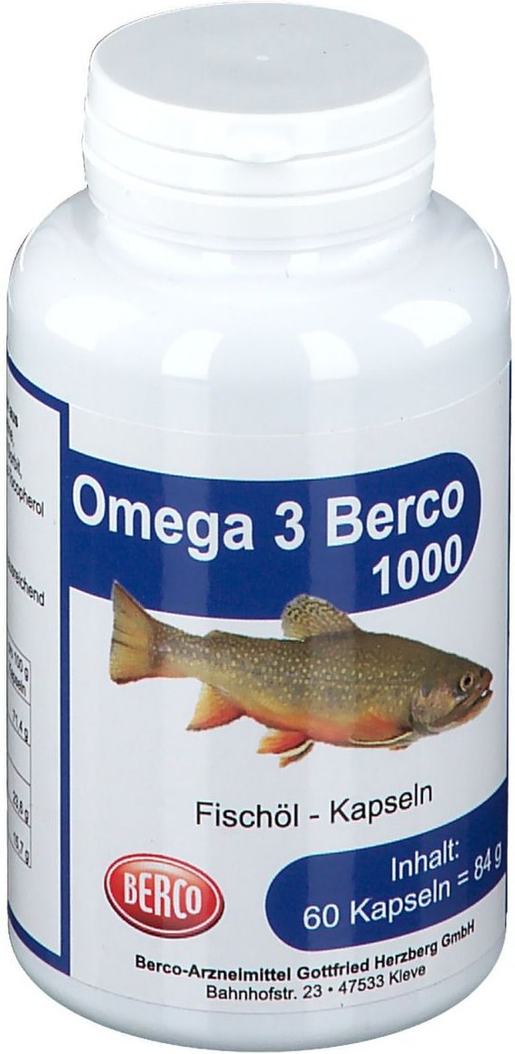 Omega 3 Berco 1000 mg Kapsel