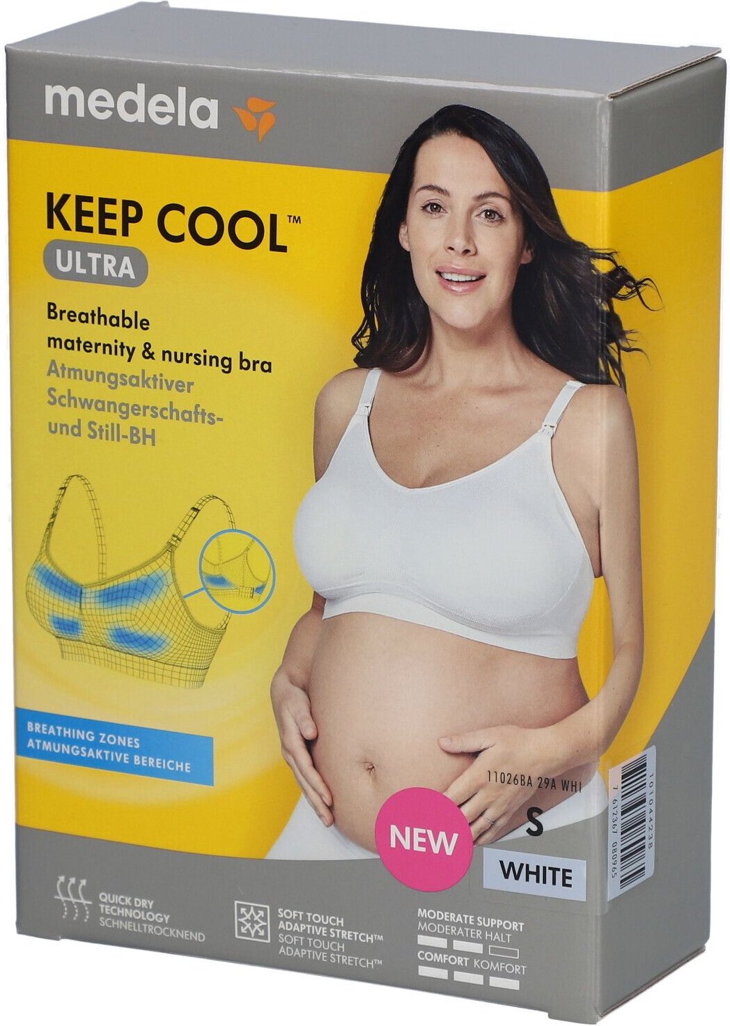 Medela Keep Cool Ultra BH S weiß 1 St Bustier
