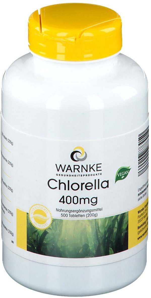 Chlorella 400 mg Tabletten 500 St