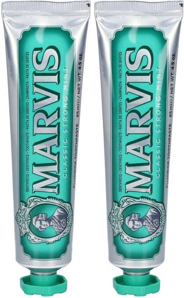 Toothpaste Classic strong mint 2x 2x85 ml Zahnpasta