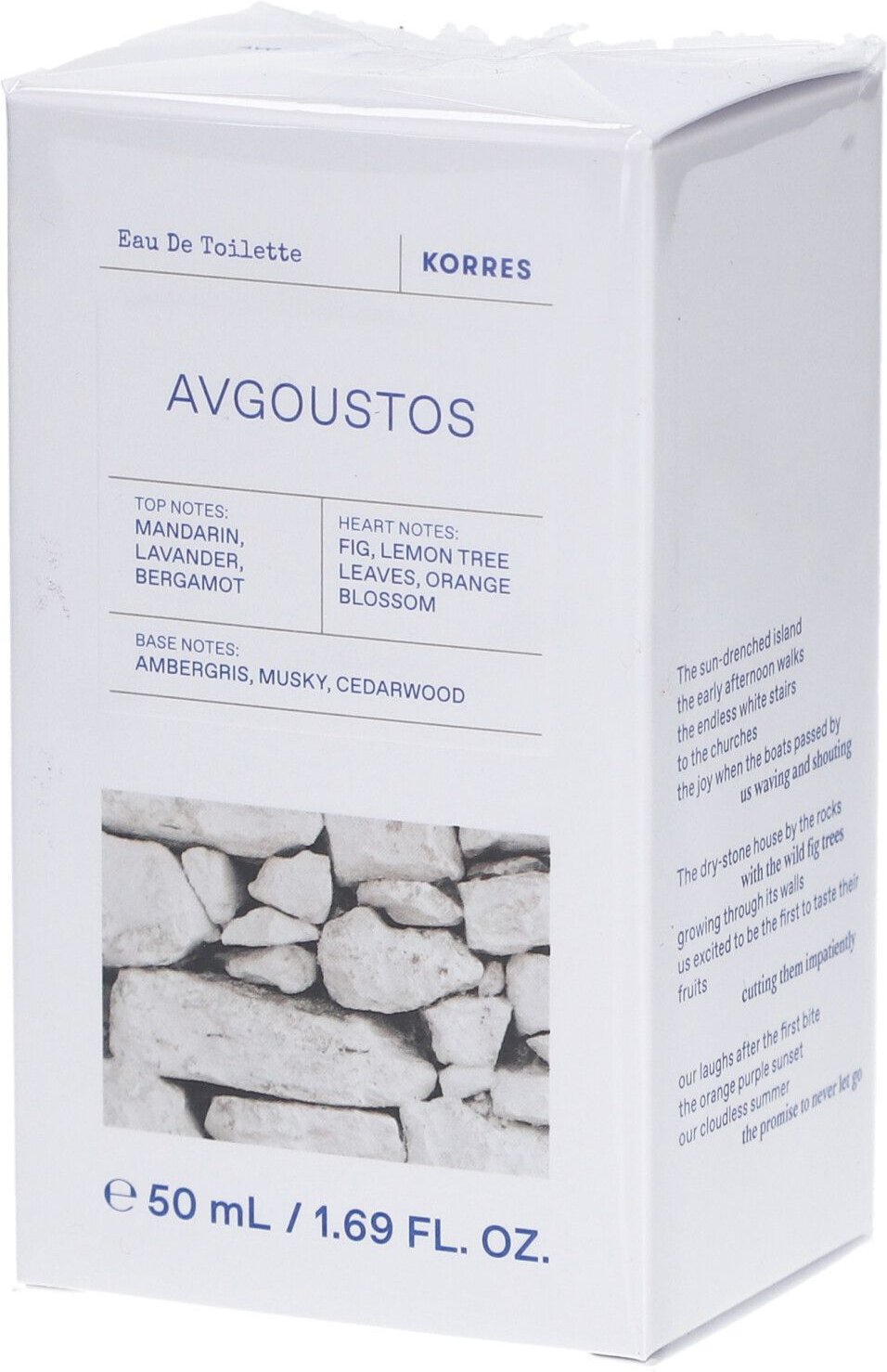 Thumbnail - Korres Kb Avgoustos Eau de Toilette 50ml 50 ml Spray