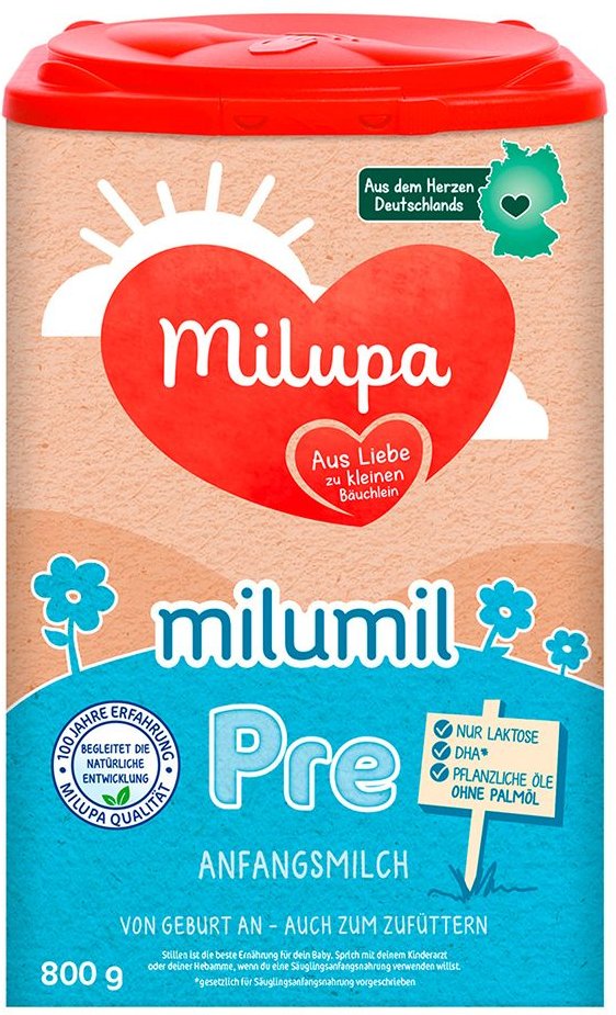 Milupa Milumil Pre 800 g Pulver