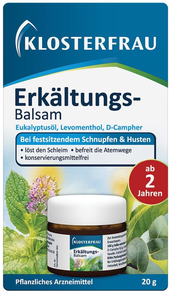 Klosterfrau Erkältungs-Balsam 20 g Balsam