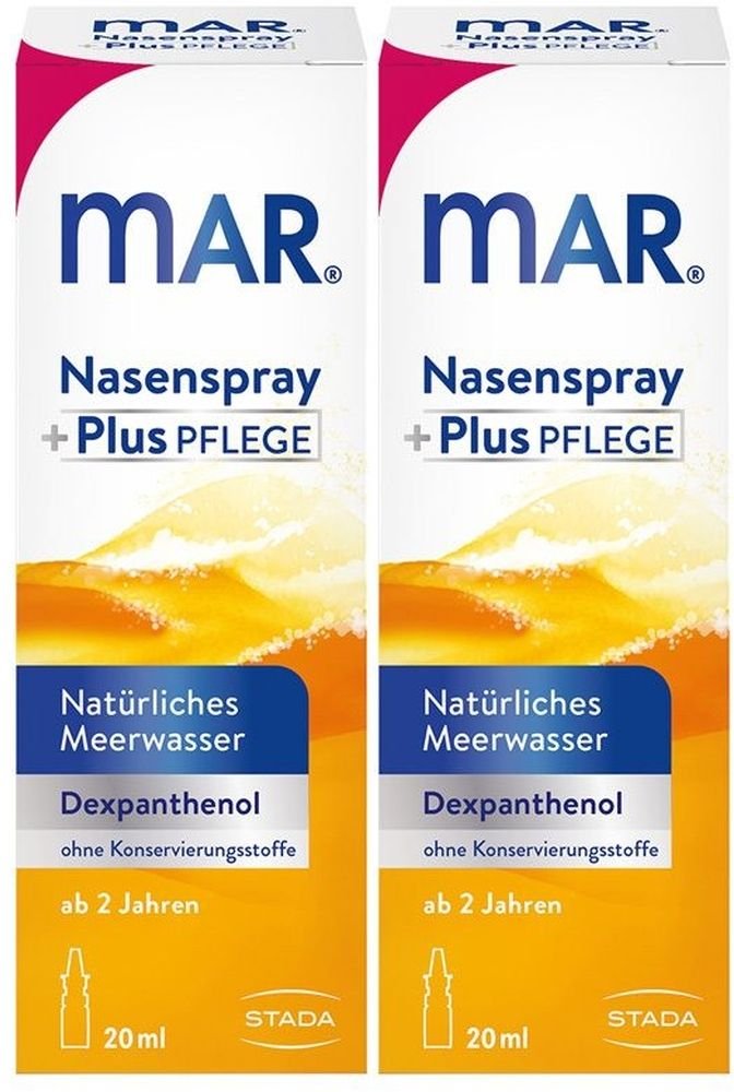 MAR Nasenspray Plus Pflege 2x 2x20 ml Spray