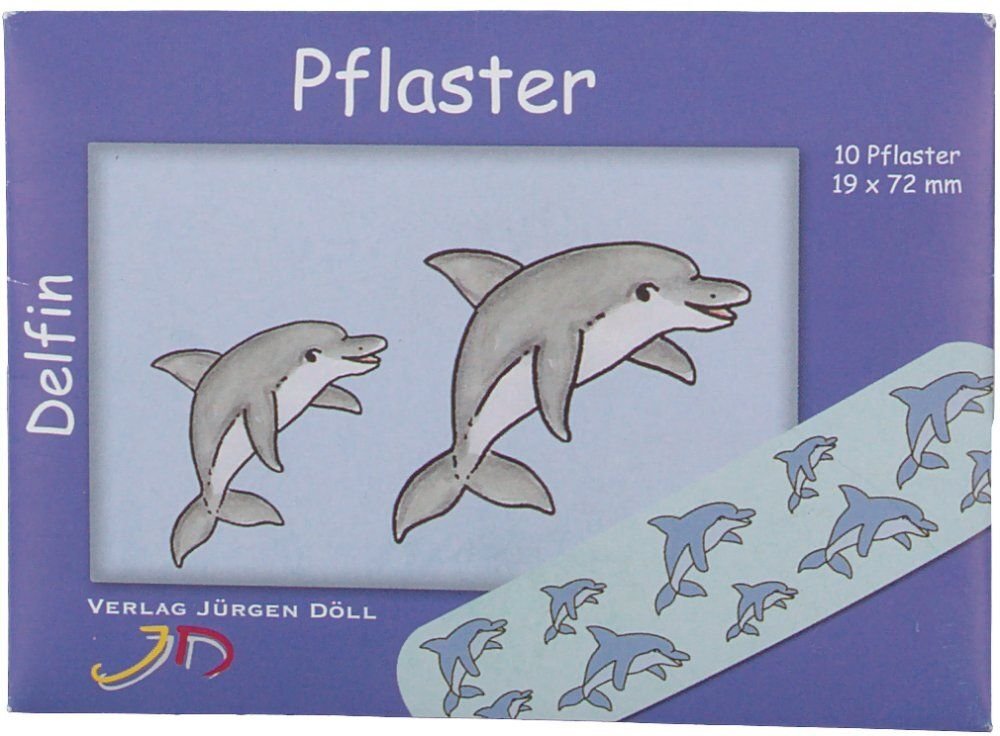 Kinderpflaster Delfin Briefchen 10 St Pflaster