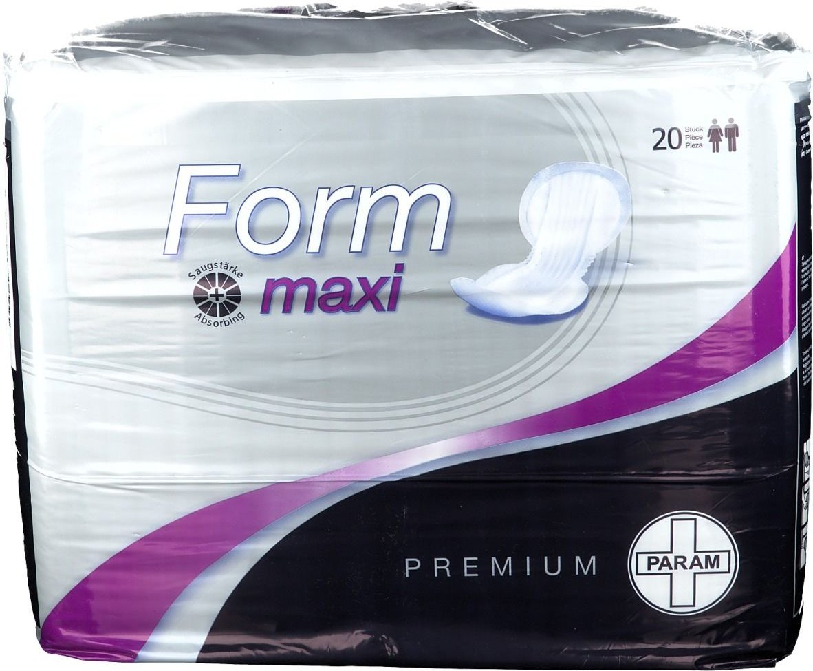 Param Form Premium Vorlage anatom.maxi 20 St Beutel