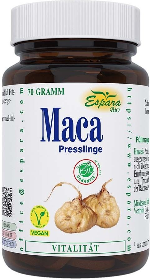 Maca BIO 500 mg Presslinge 70 g