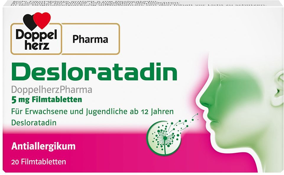 Desloratadin Doppelherzpharma 5 mg Filmtabletten