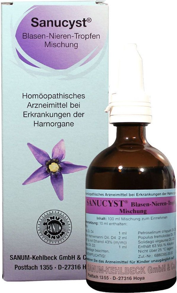 Sanucyst Blasen-Nieren-Tropfen 100 ml Tropfen zum Einnehmen