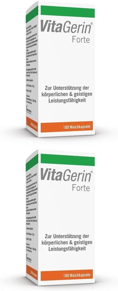 Vita Gerin Forte Weichkapseln 2x 2x100 St