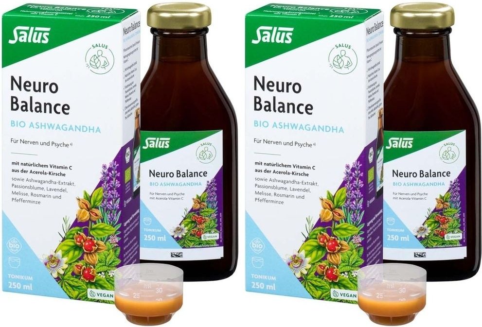 Salus Neuro Balance Ashwagandha Bio Tonikum x2 2x250 ml