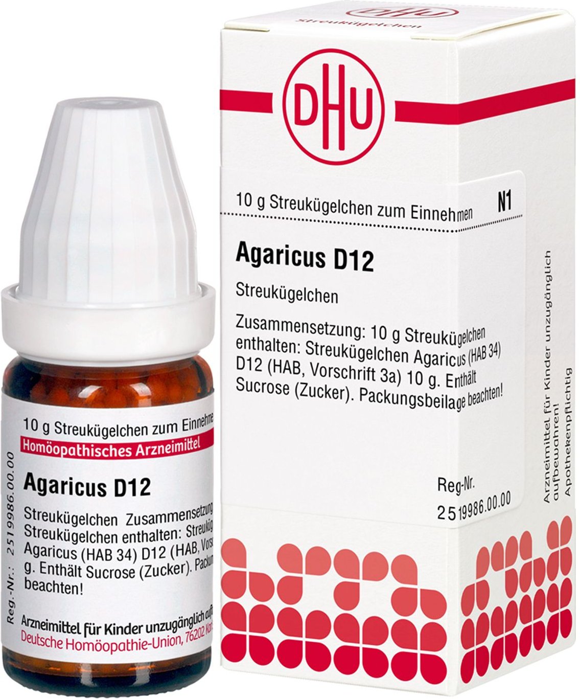 Agaricus D 12 Globuli 10 g