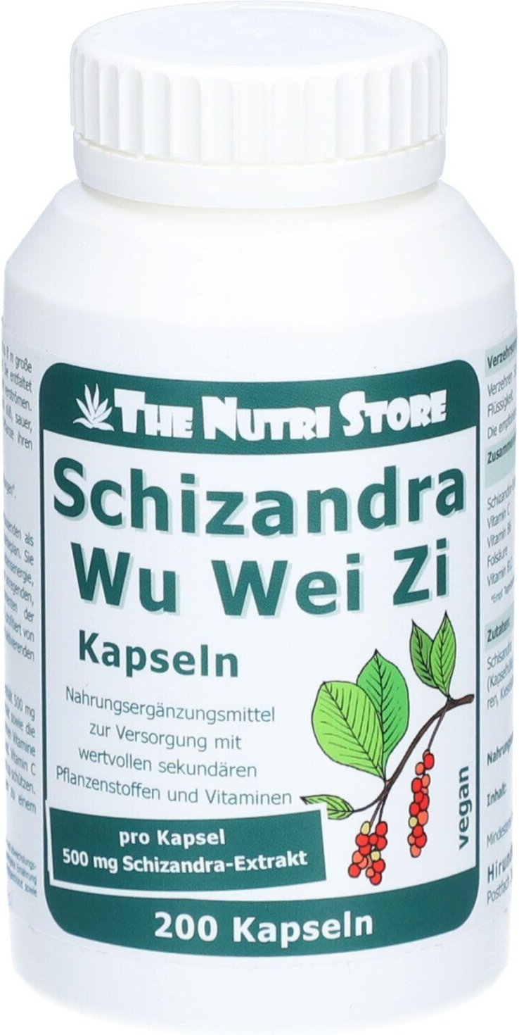 Schizandra Wuweizi vegetarische Kapseln 200 St