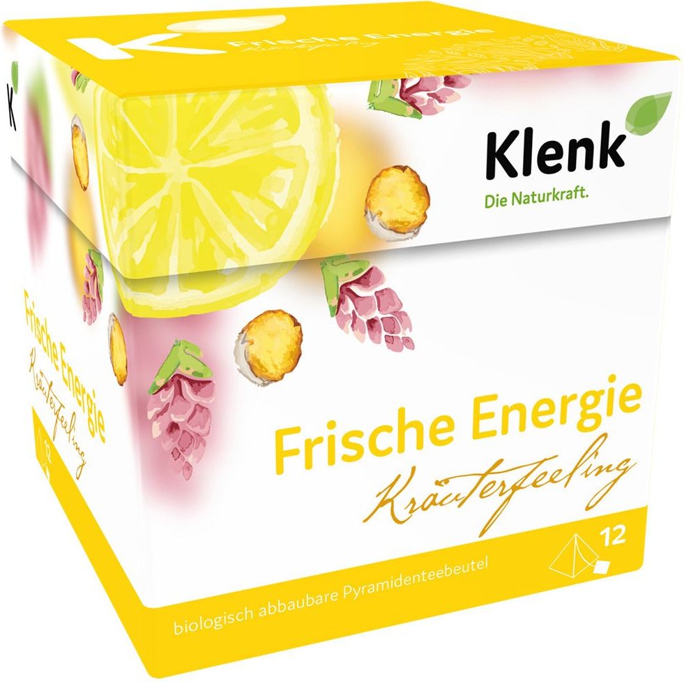 Frische Energie Tee Pyramidenbeutel 12x2,5 g