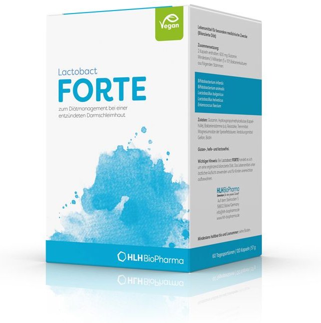 Thumbnail - Lactobact Forte magensaftresistente Kapseln 120 St magensaftresistent