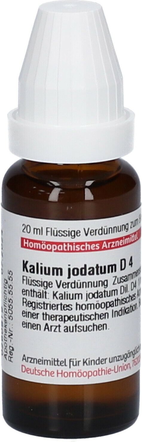 Kalium Jodatum D 4 Dilution 20 ml