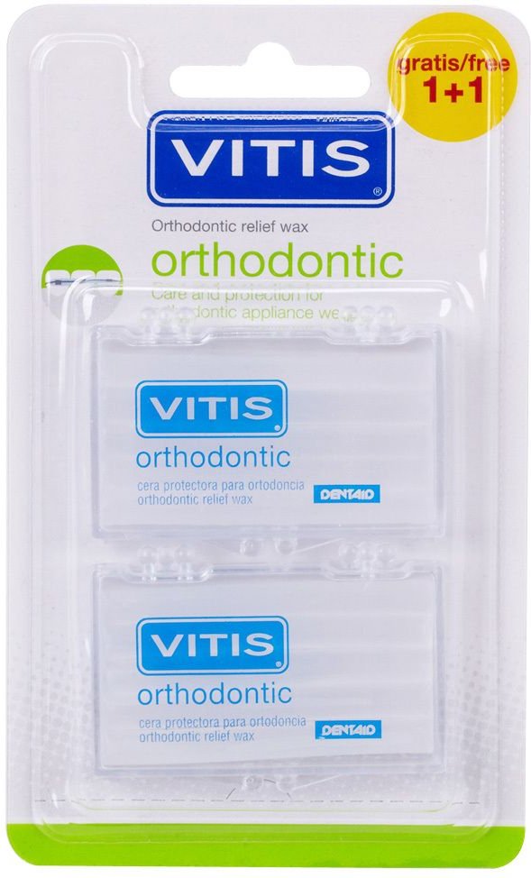 Vitis orthodontic Wachs 2x5 St Streifen