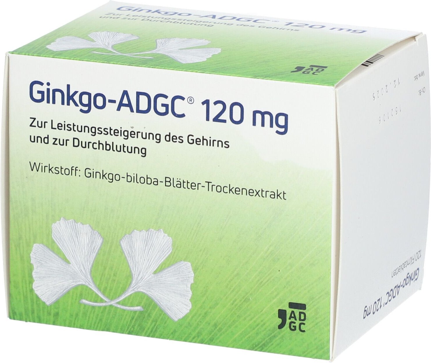 Ginkgo Adgc 120 mg Filmtabletten St