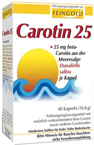 Carotin 25 Feingold Kapseln