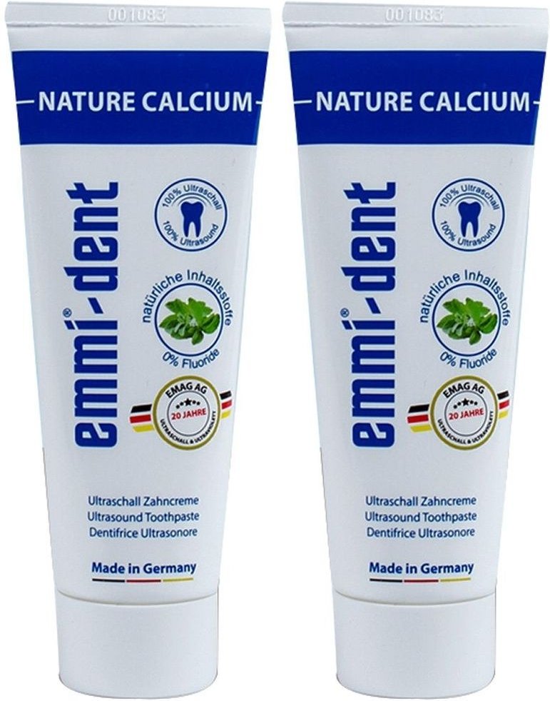 Emmi Dent Ultras ZCR Natur x2 2x75 ml Zahncreme