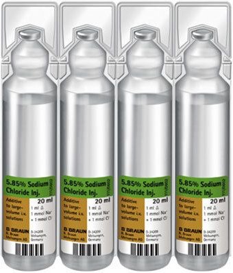 Natriumchlorid 5,85% Braun MPC Infusionslsg.-Konz. 20x20 ml Infusionslösungskonzentrat