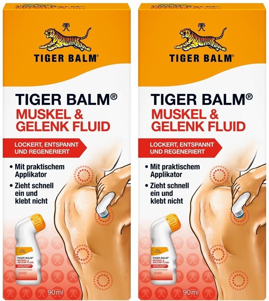 Tiger Balm Muskel & Gelenk Fluid 2x 2x90 ml Flüssigkeit