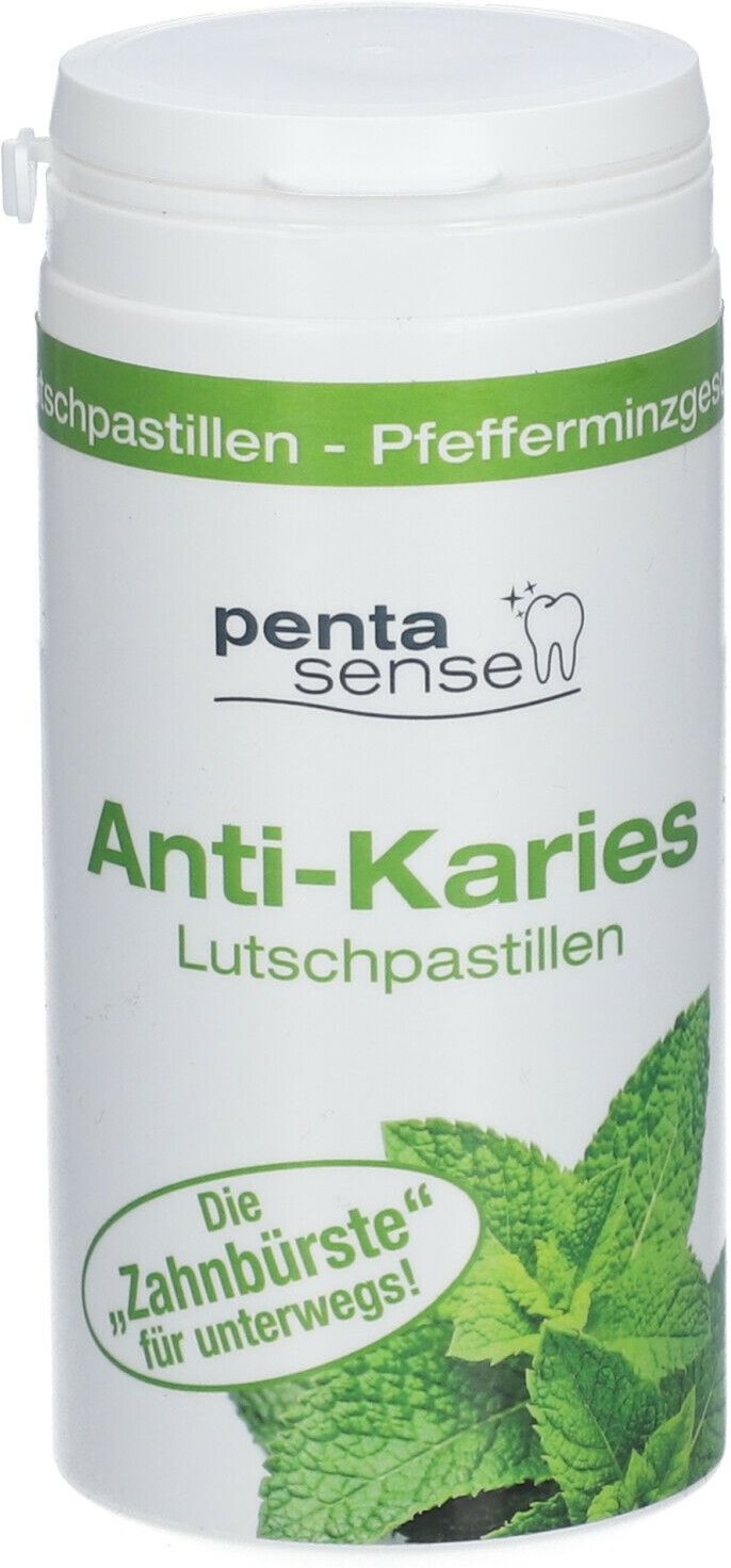 Penta-Sense Anti-Karies Lutschpast.Pfefferminz 150 St Pastillen