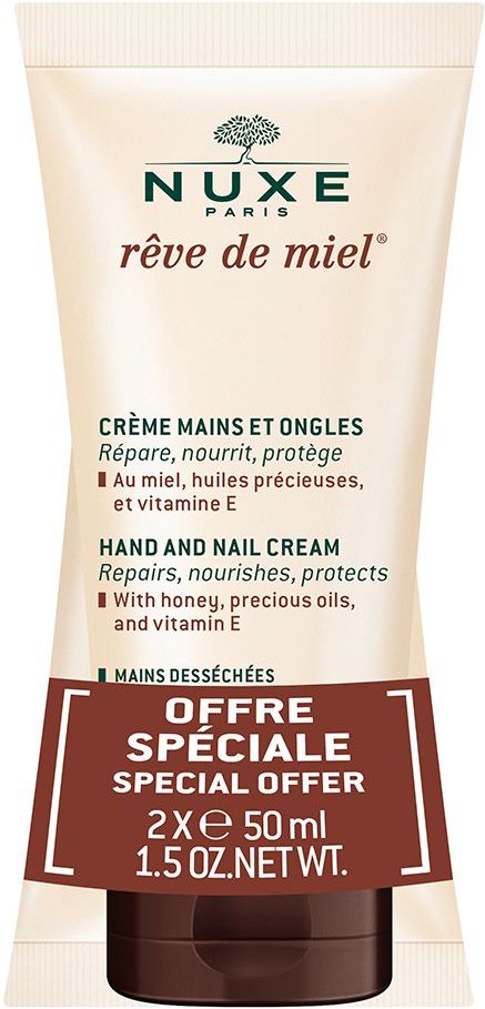Nuxe Reve de Miel Creme Mains et Ongles duo 2x50 ml
