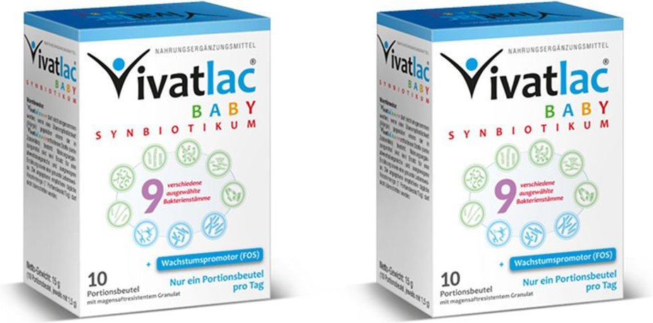 Vivatlac Baby Synbiotikum x2 2x10 St Beutel