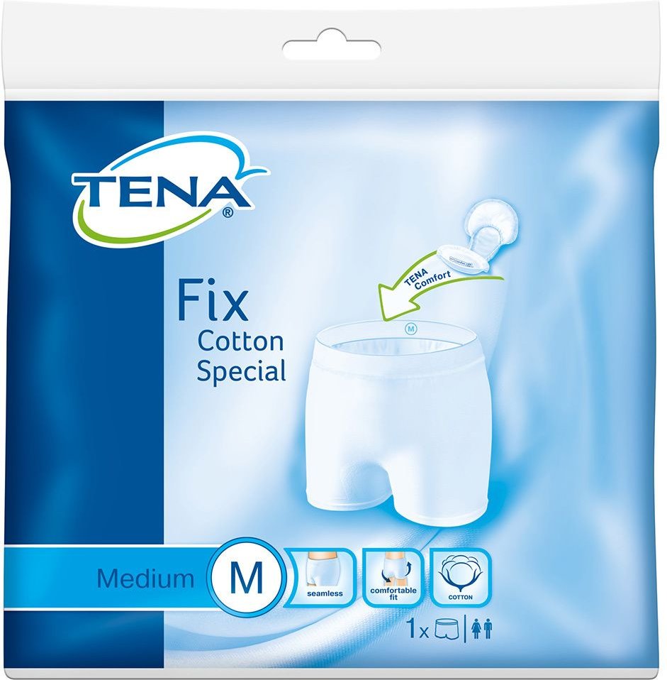 Tena FIX Cotton Special M Fixierhosen 34 St