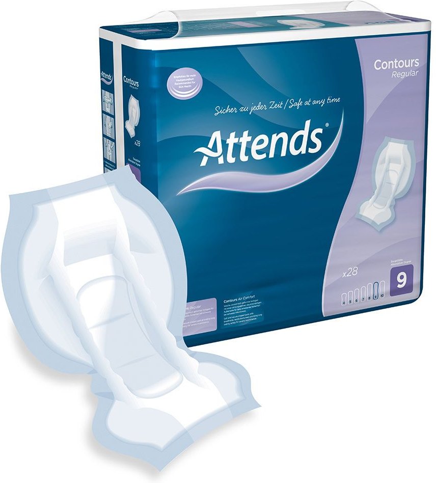 Attends Contours Regular 9 Vorlage 28 St Einlagen