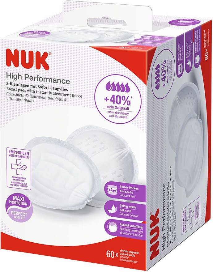 NUK High Performance Stilleinlagen 60 St