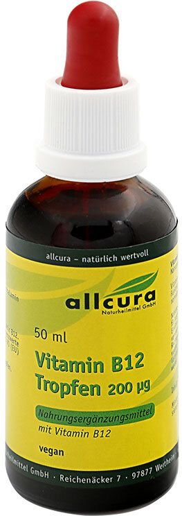 Vitamin B12 Tropfen 200 µg 50 ml